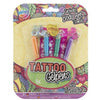 Creative Craft Group Tattoo Gelpennen Metallic avec modèle, 4st.