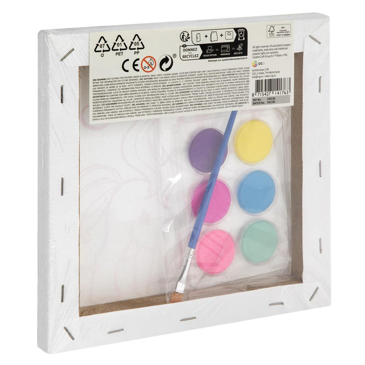 Moxy peignez votre propre toile 19,5x19,5cm