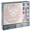 Ensemble d'art kawaii de peinture à l'aquarelle Moxy