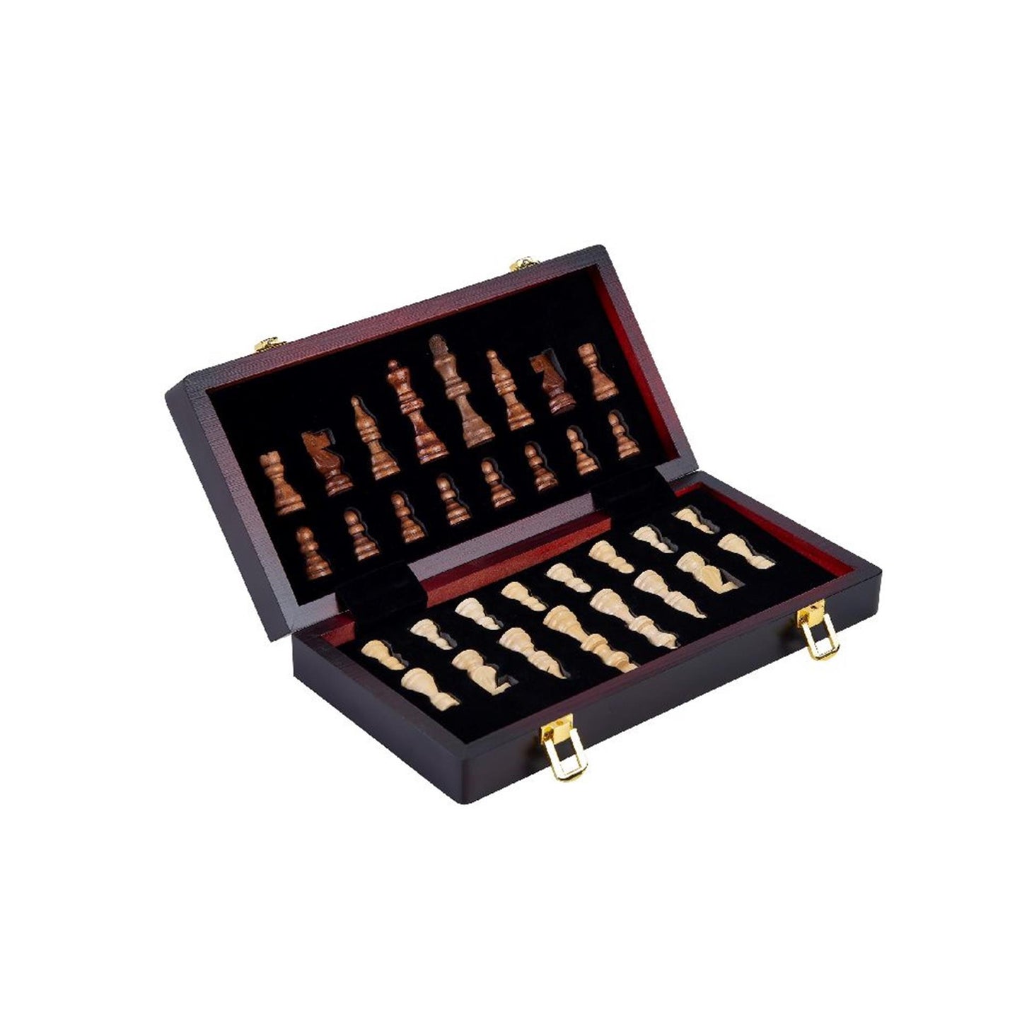 Jeu d'échecs Longfield en bois de frêne pliant