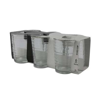 Verre soleo 200ml lot de 6