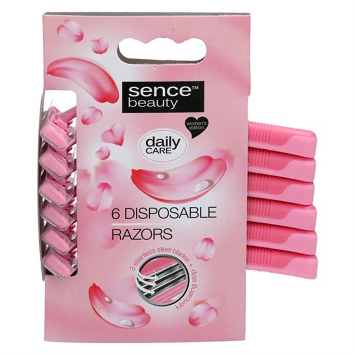 Sence rasoirs lames de rasoir 6 pièces femmes