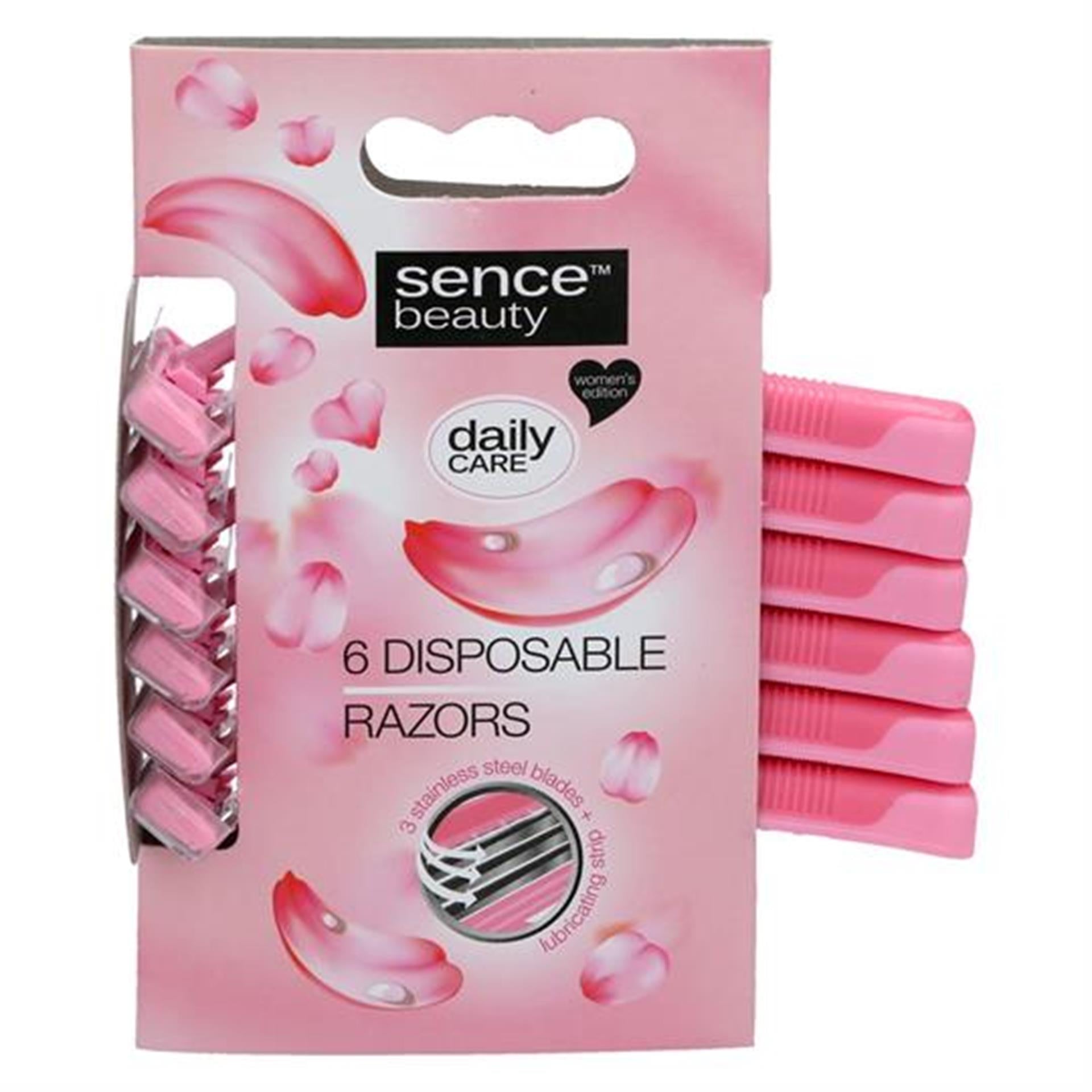 Sence rasoirs lames de rasoir 6 pièces femmes