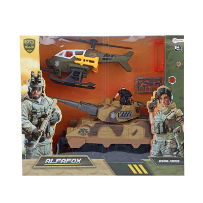 Toi-toys toitoys ensemble de jeu militaire + accessoires