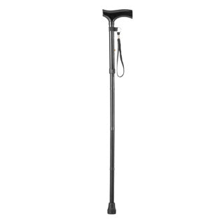 Stick de marche de vitulité Black pliable