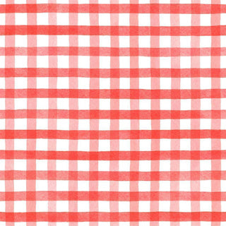 Oilcloth PVC 140 cm Red Gingham