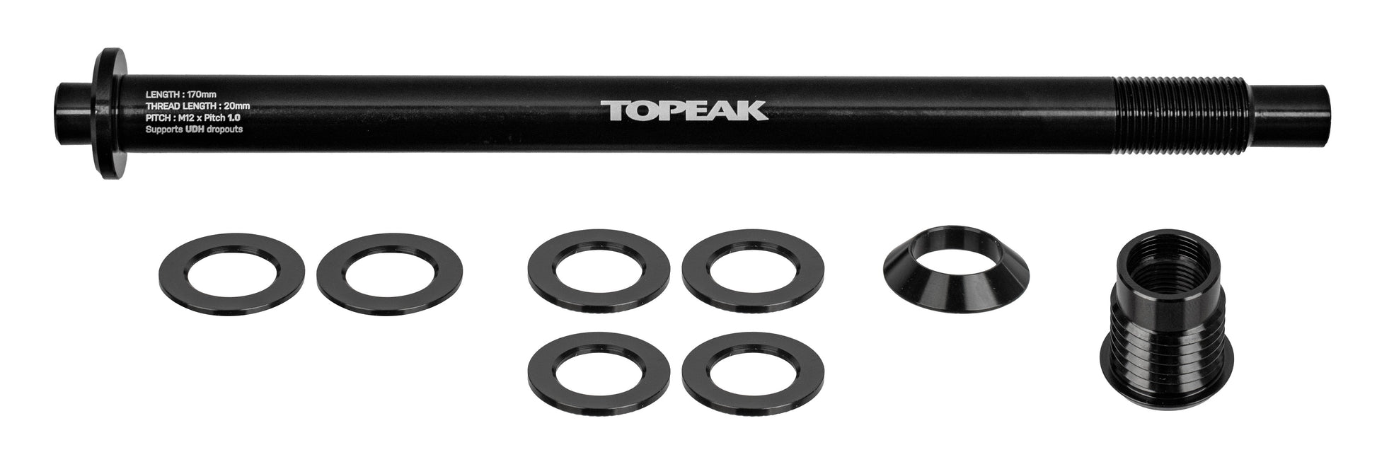 Axe traversant Topeak zi:rak axe traversant sram® udh
