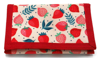 Portefeuille enfant Jim Jam imprimé fraise