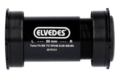 Twist Fit Bas Breach Elvedes pour BB386 Shimano 46 x 86 mm