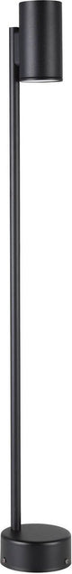 Lampe sur pied Eglo izzalini - lampe sur pied d'extérieur - gu10 - 85 cm - noir