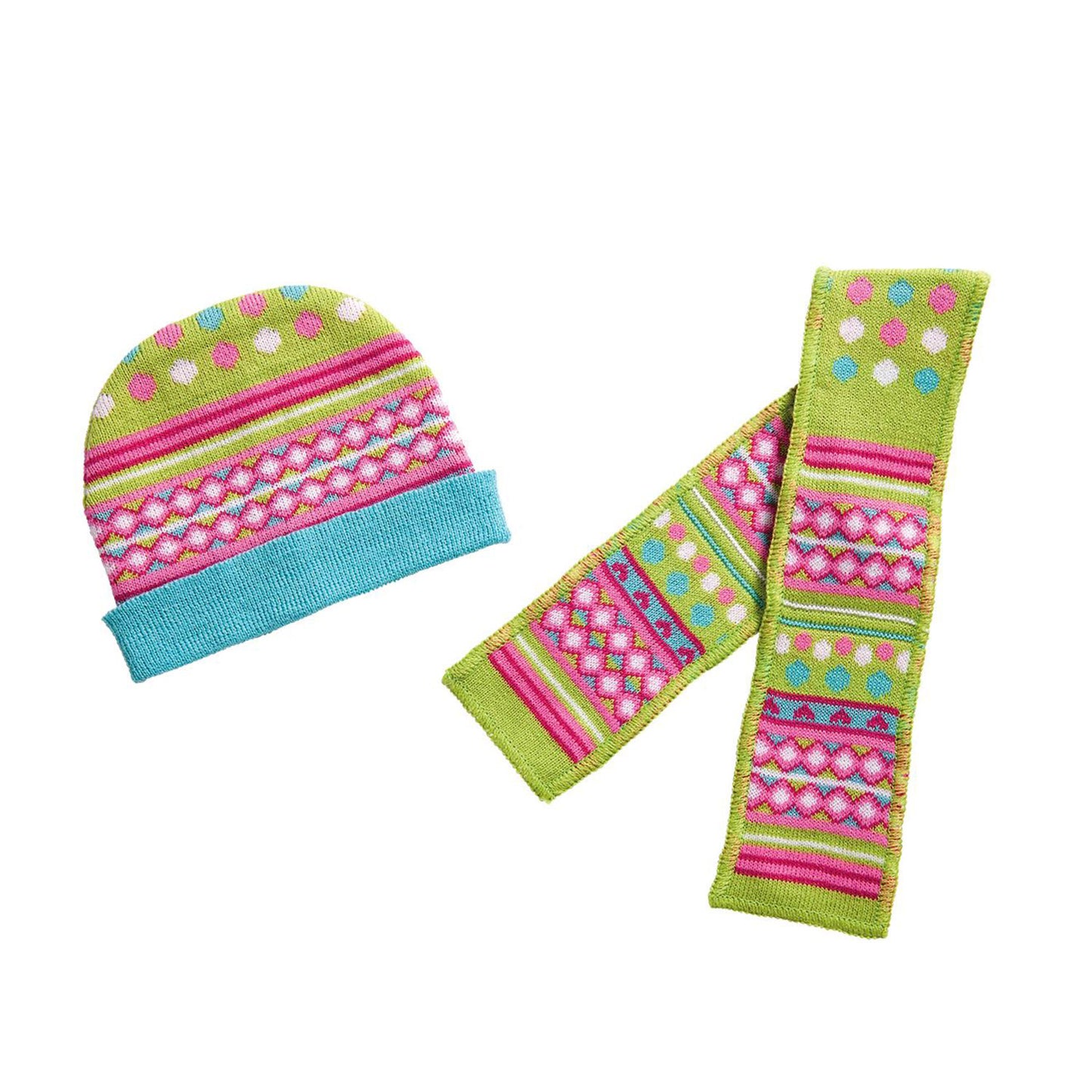 HELSS DOLLS HAT et écharpe, 28-35 cm