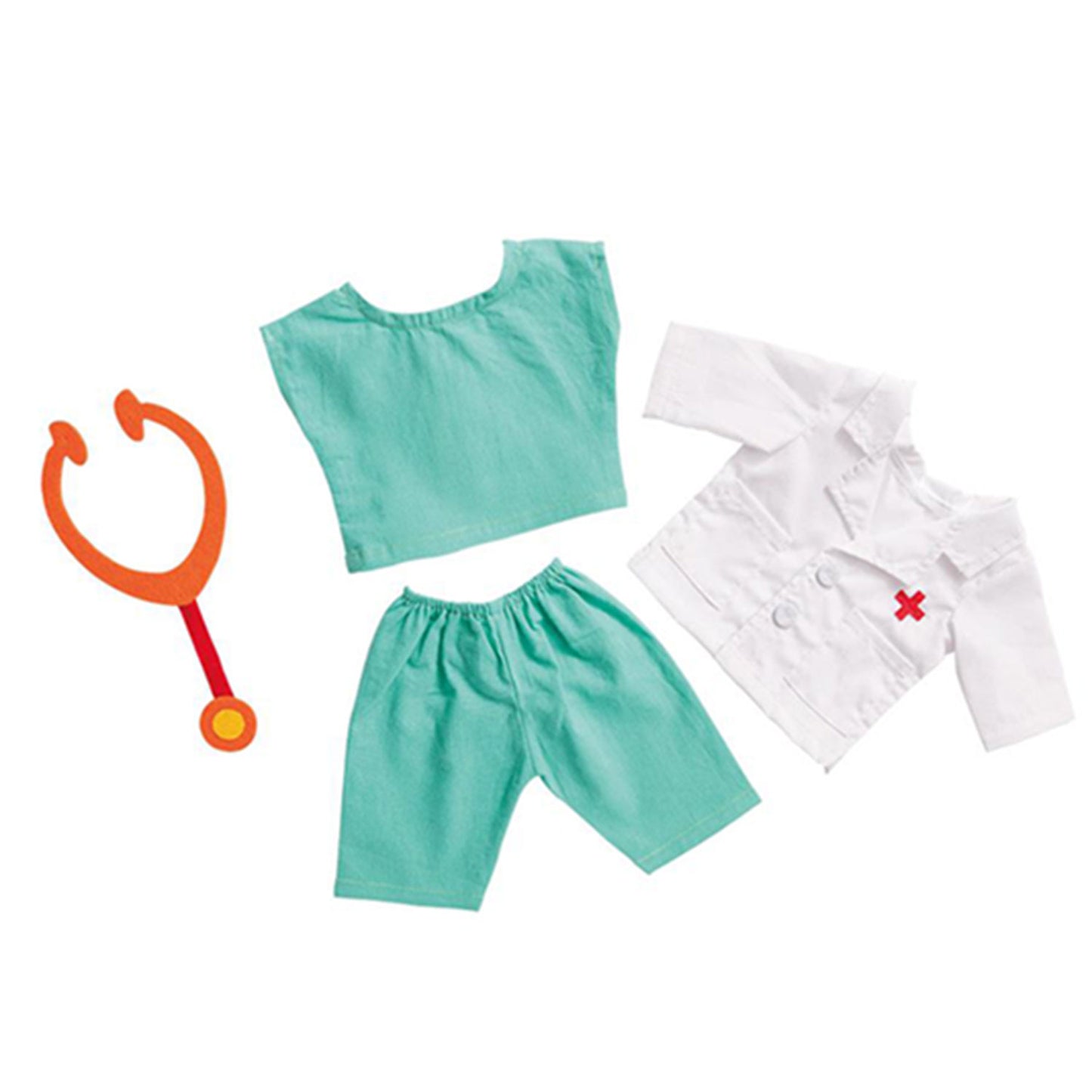 HELSS DOLLS Doctor tenue avec stéthoscope, 28-35 cm