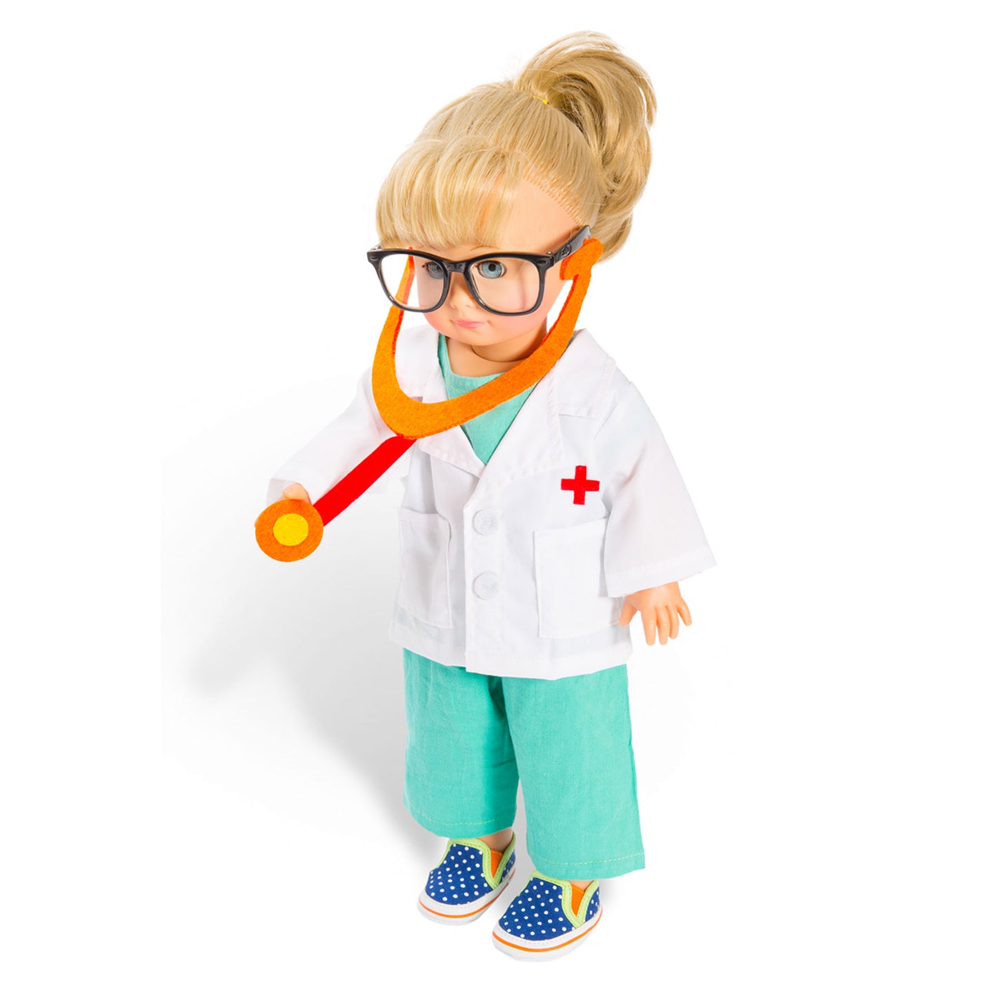 HELSS DOLLS Doctor tenue avec stéthoscope, 28-35 cm