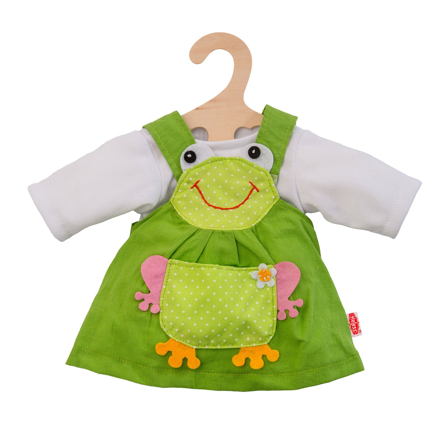 Grenouille de robe de poupée, 35-45 cm