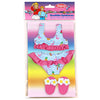 Bikini de poupées Heless avec pantoufles flamants, 28-35 cm