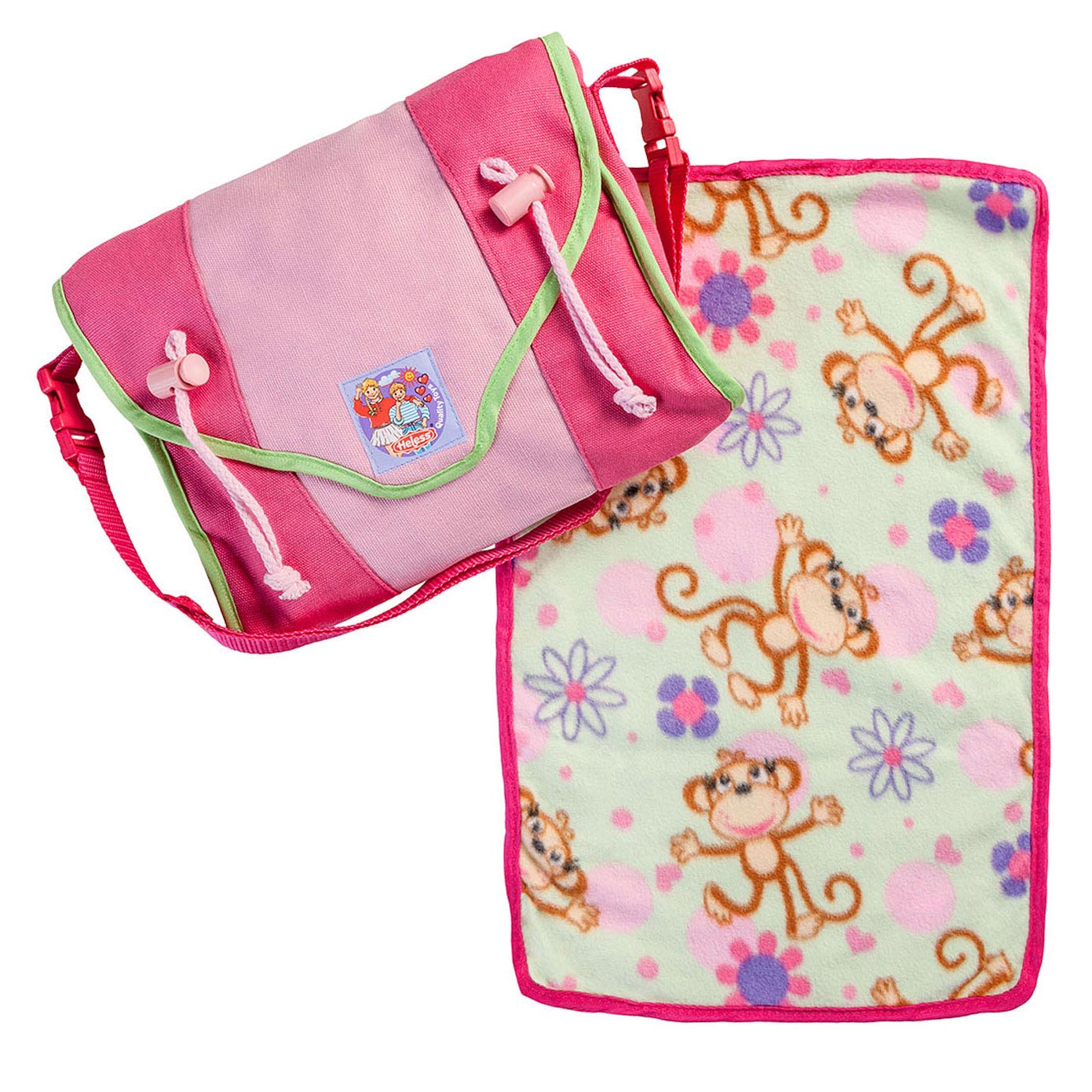 Sac de soins aux poupées avec accessoires