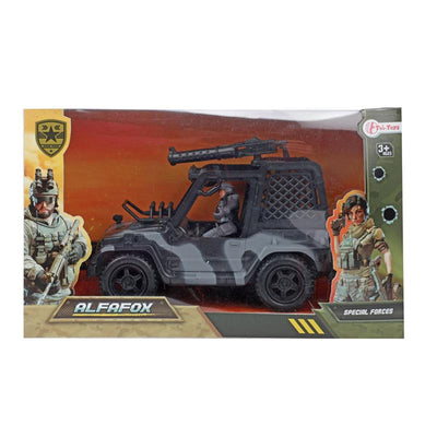 Toi-toys toitoys jeep + figurine militaire