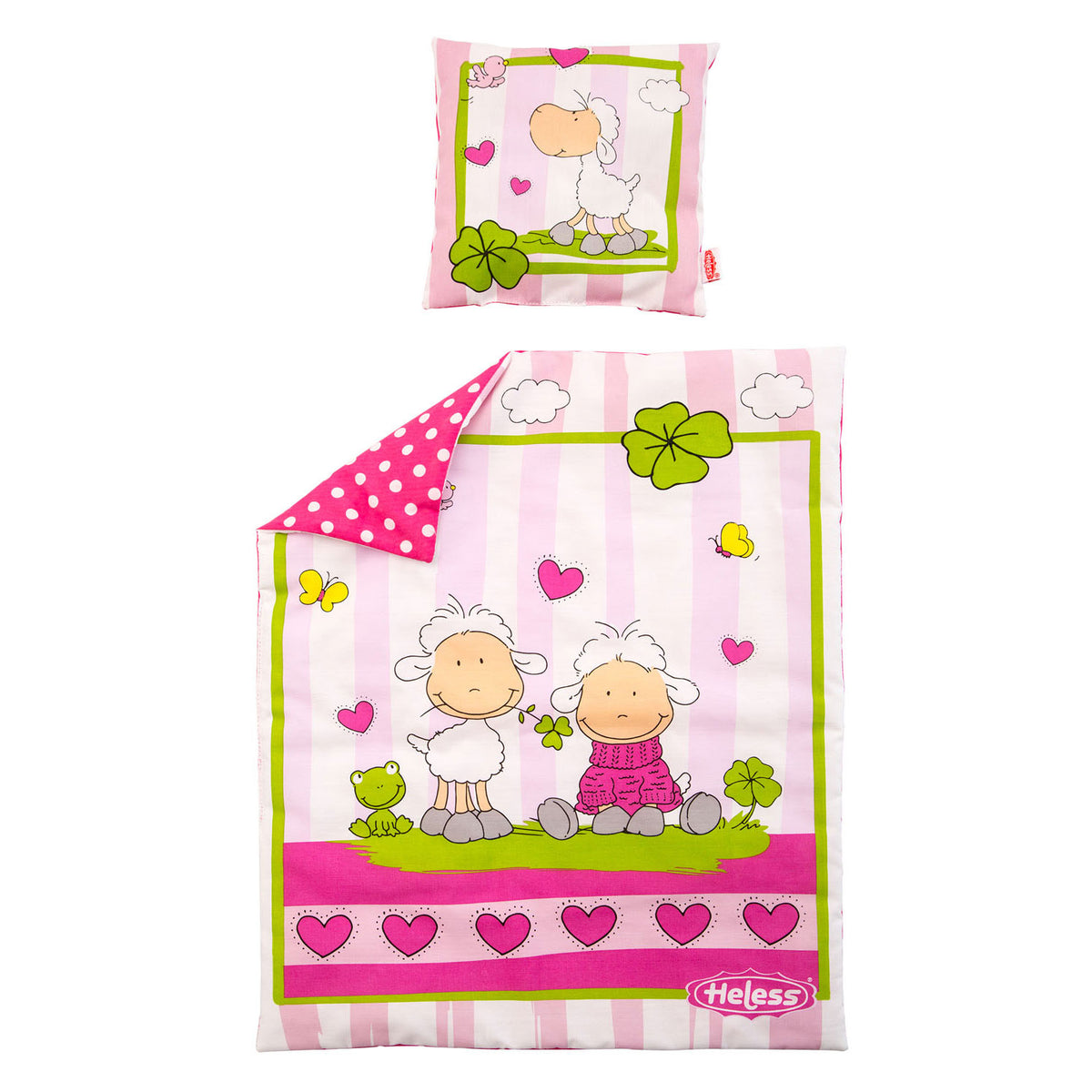 Couverture de poupées avec oreiller