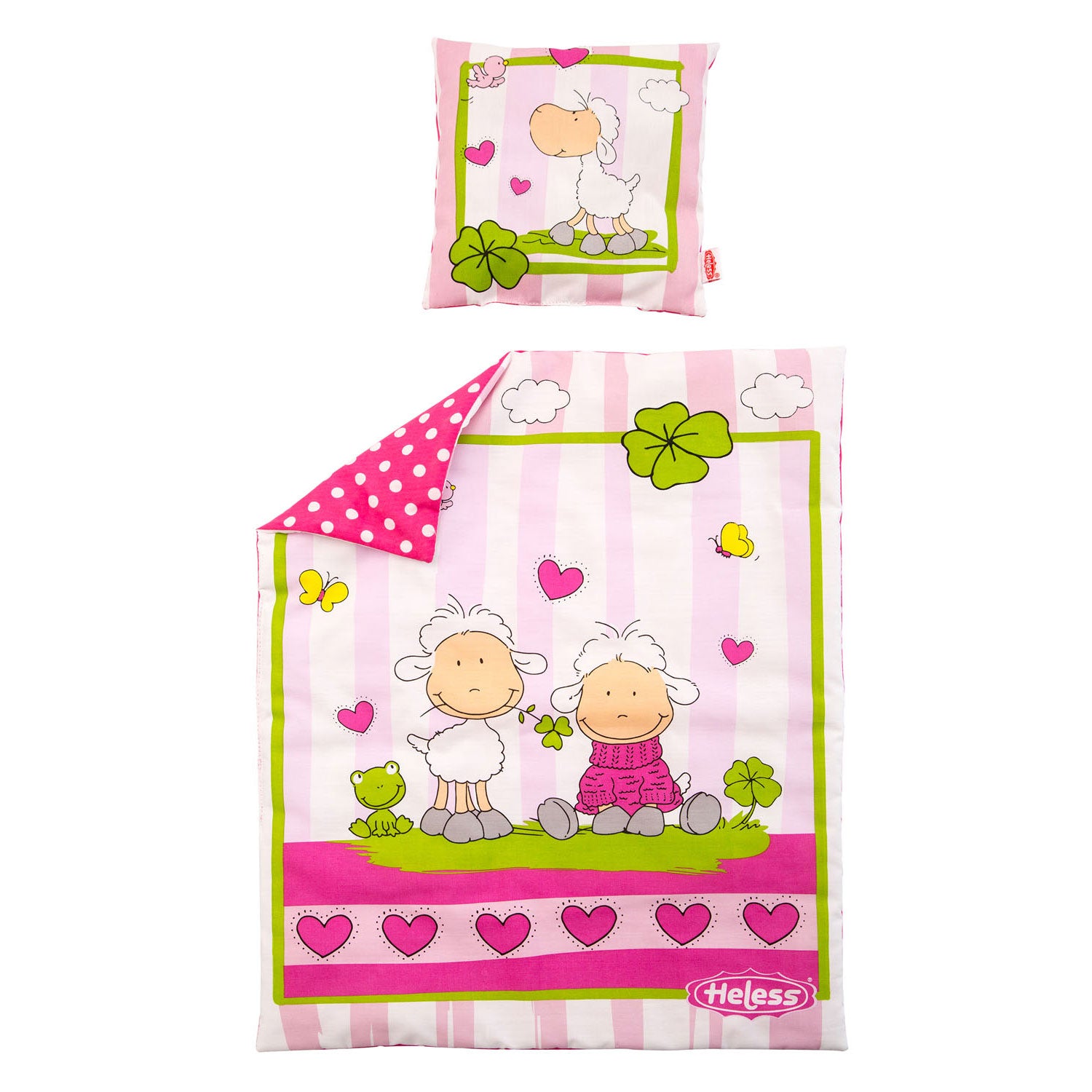 Couverture de poupées avec oreiller