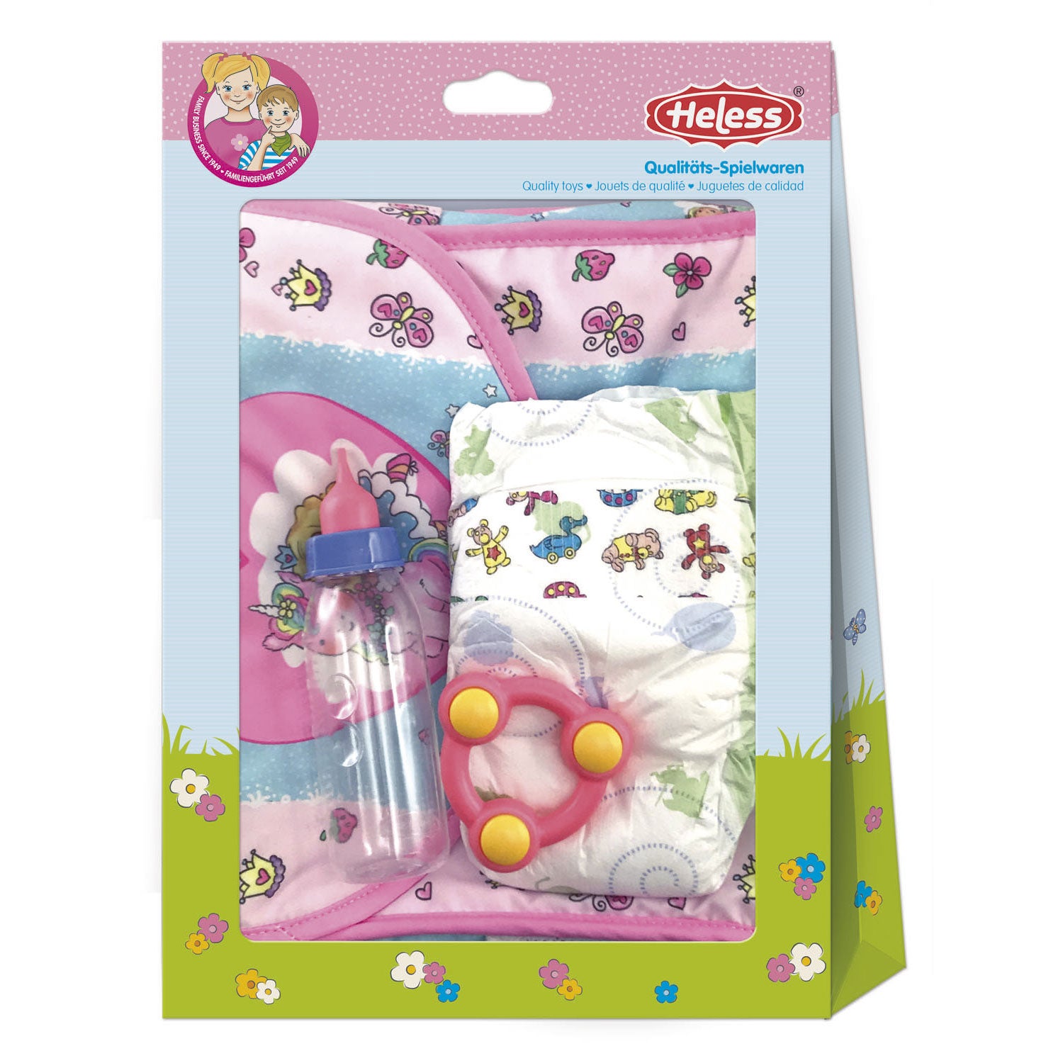 Dolls Care Set Eenhoorn