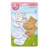 HELSS DOLL SOCKS GLITTER 3 paires, 28-35 cm