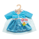 Doll Dress Ice Princess avec cap, 28-35 cm - afbeelding 1