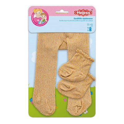 Dollsmaw avec chaussettes - or, 28-35 cm