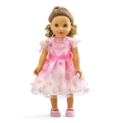 Robe de poupée Miss Butterfly, 28-35 cm