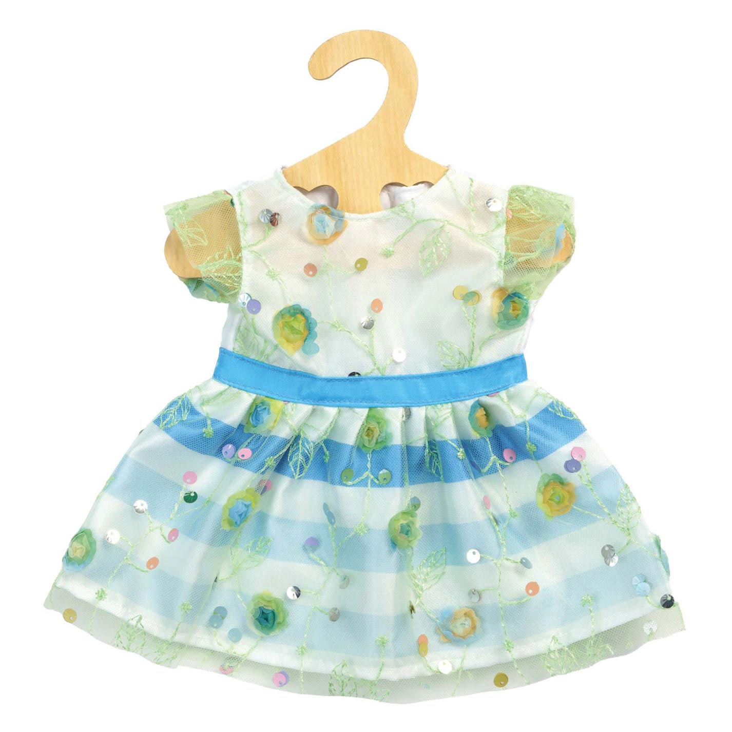 Robe de poupée mer de fleurs, 35-45 cm