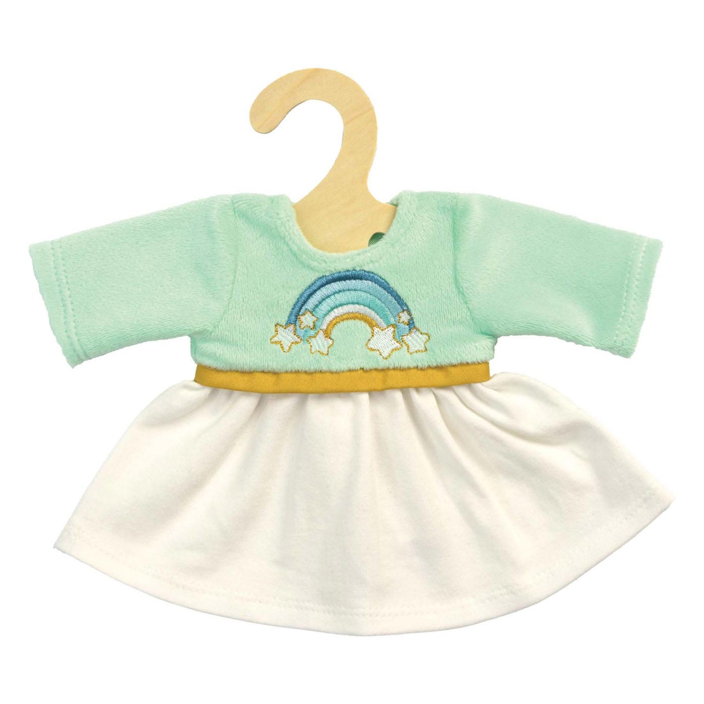Robe de poupée arc-en-ciel, 20-25 cm