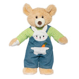 Doup de poupées avec chemise à rayures Bunny Lou, 28-35 cm - afbeelding 4