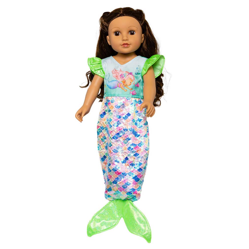 Dolls sirène robe yara, 28-35 cm