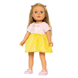 HELSS Doll Robe Bunny Lou 28-35 cm - afbeelding 3