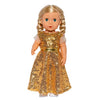 Robe de poupée Golden Star, 35-45 cm