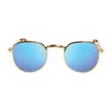 Lunettes de soleil Helless Dolls Gold Blue miroir - afbeelding 2