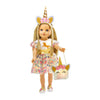 HELSS DOLLS ACCESSOIRES SETTRIEUX UNICORN, 38-45 cm