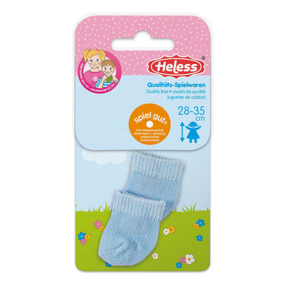 Chaussettes Heless contre poupée. 28 35cm