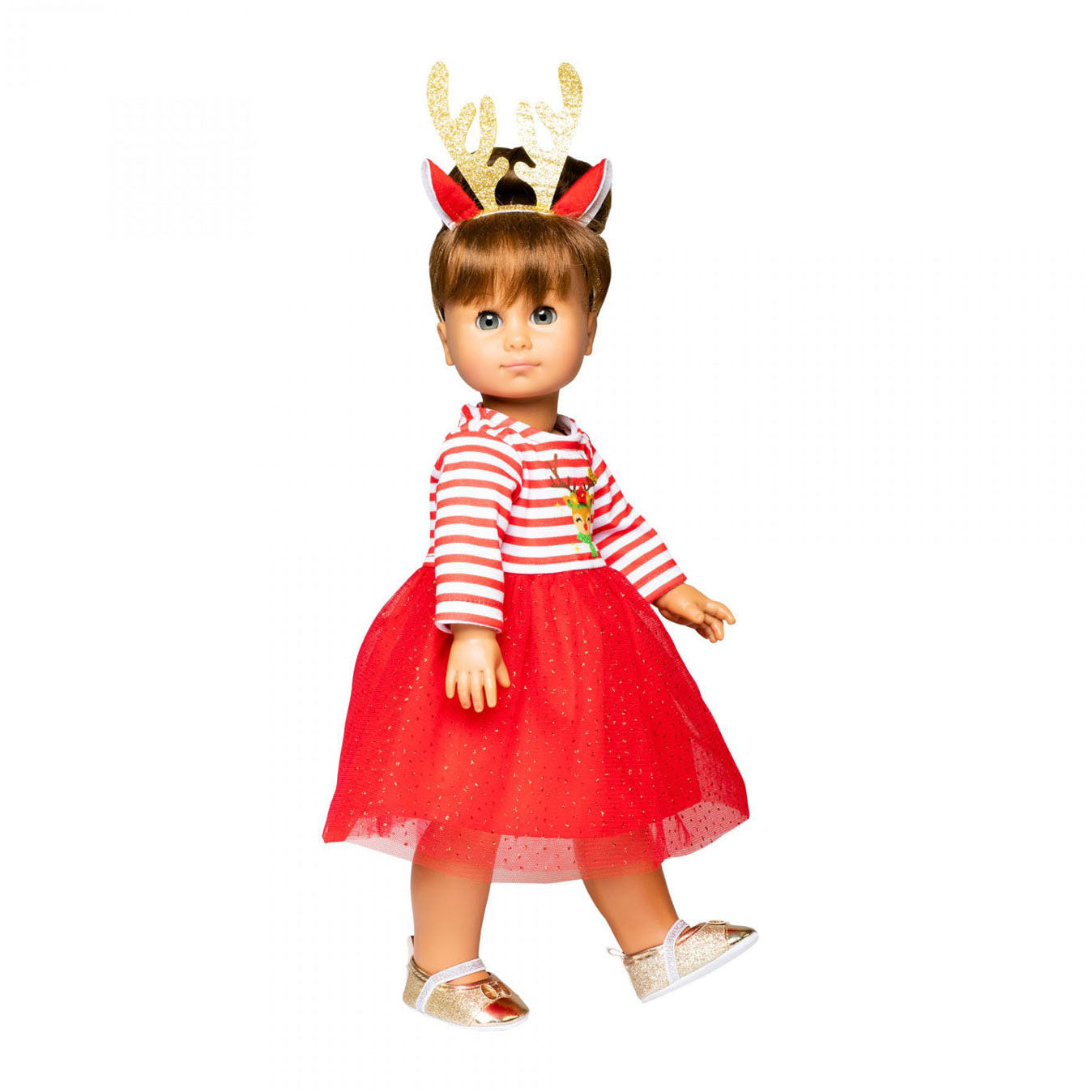 Robe de Noël HELESS avec une bande de cheveux rendue, taille 28-35 cm