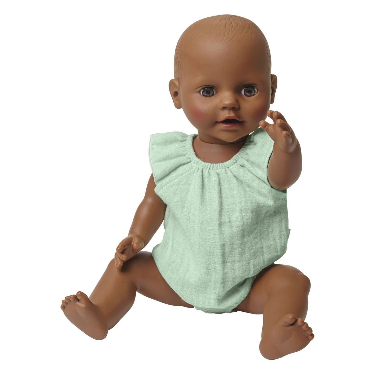 HELSS POPPENBODY MINT VERT AVEC RUFFLES, 35-45 cm