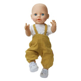 Helless Dolls Dungarees Ocher Yellow, 35-45 cm - afbeelding 5