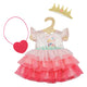 Heless Doll Dress Princess Emily, 28-35 cm