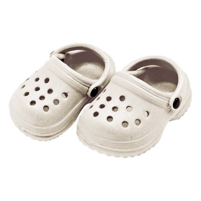 Heless Doll Clogs Beige, 38-45 cm