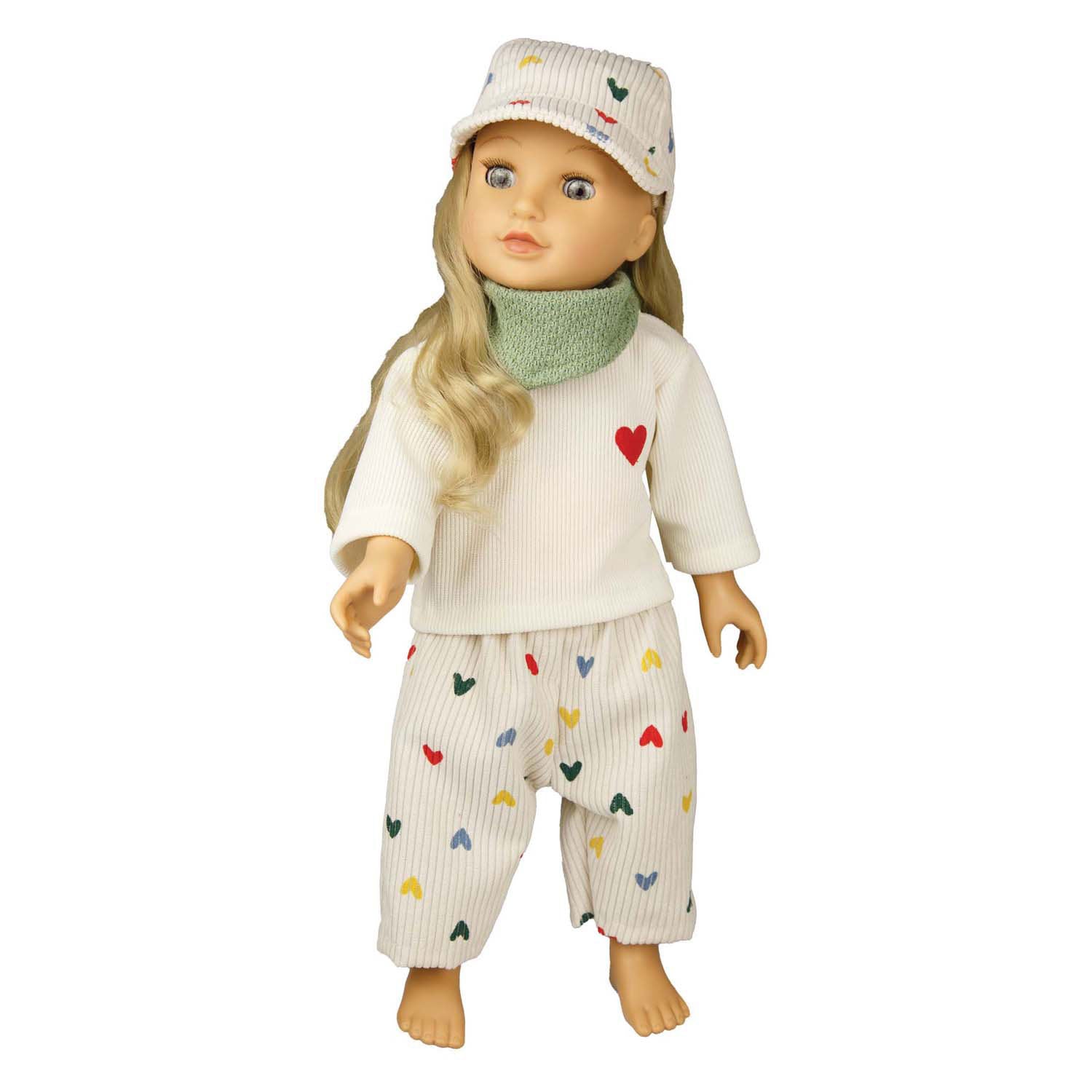Chapeau de marionnettes Heless Hartjes Confetti, 35-45 cm