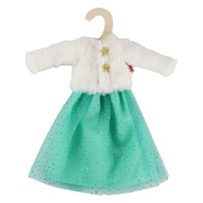 Heless peluche veste yuki avec jupe en tulle pour poupée mannequin - 29cm
