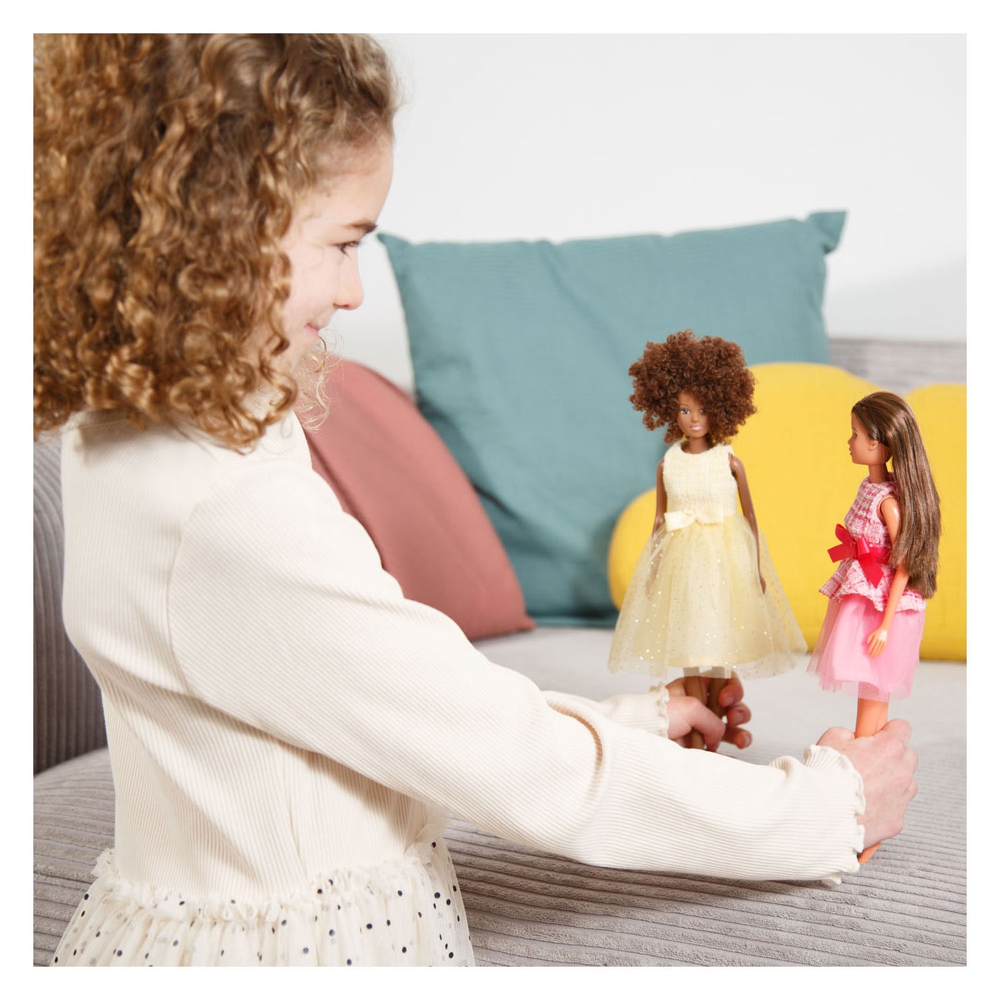 Robe Heless avec jupe en tulle pour poupée mannequin - 29cm