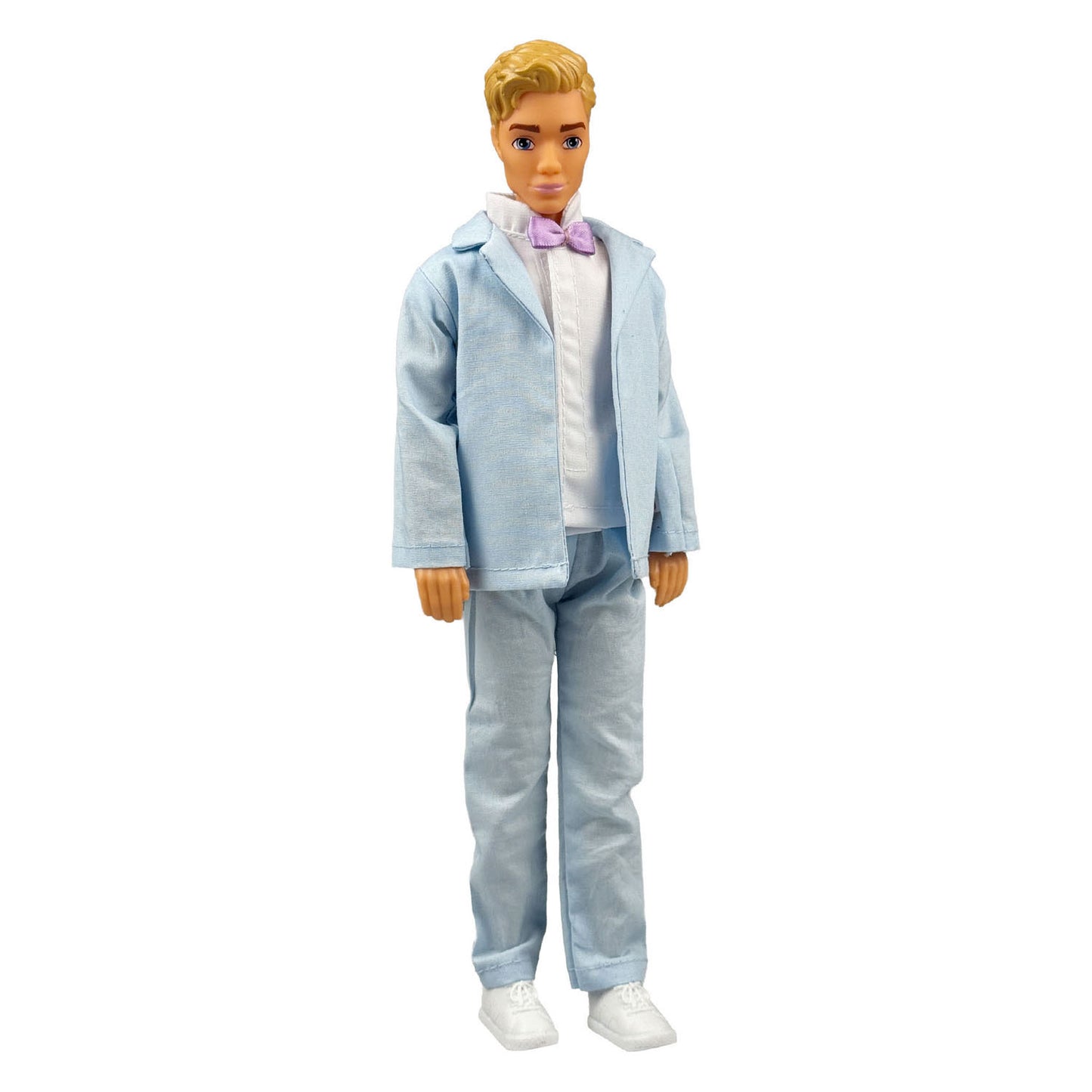 Smoking bleu clair Heless pour poupées mannequins - 29cm