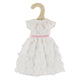 Robe blanche Heless pour poupées mannequins - 29cm