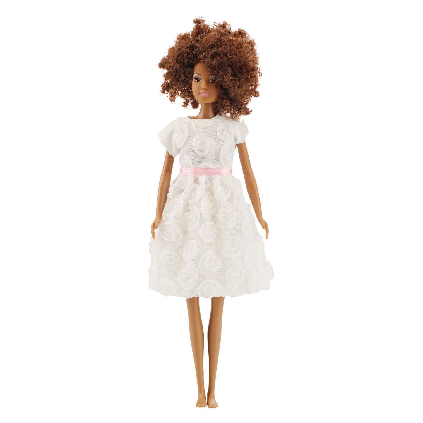 Robe blanche Heless pour poupées mannequins - 29cm