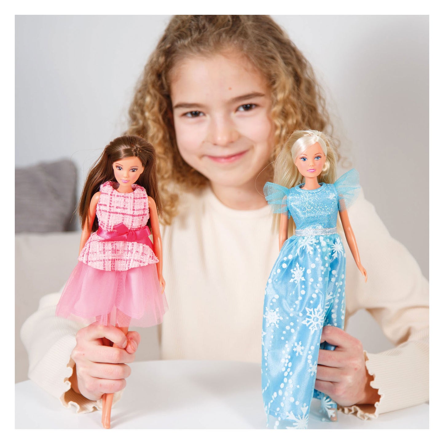 Robe en tulle Heless princesse des glaces pour poupées mannequins - 29cm