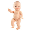 Poupée bébé garçon Heless avec tenue en velours côtelé - 34cm